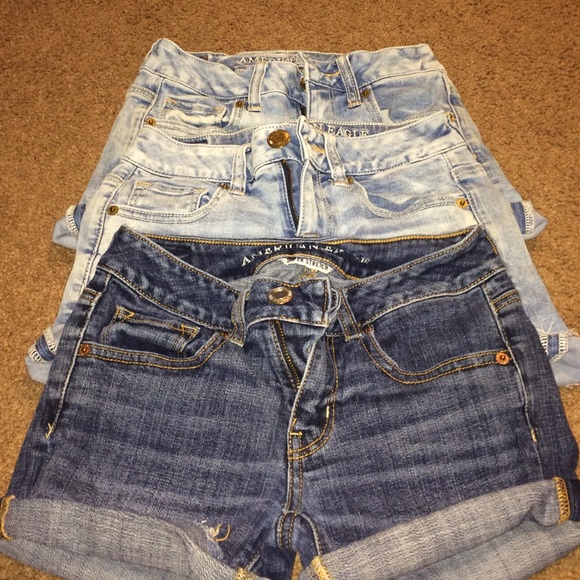 3 pairs of American Eagle Shorts