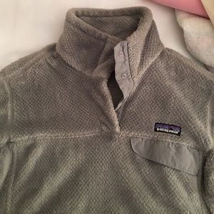 Gray Patagonia pullover
