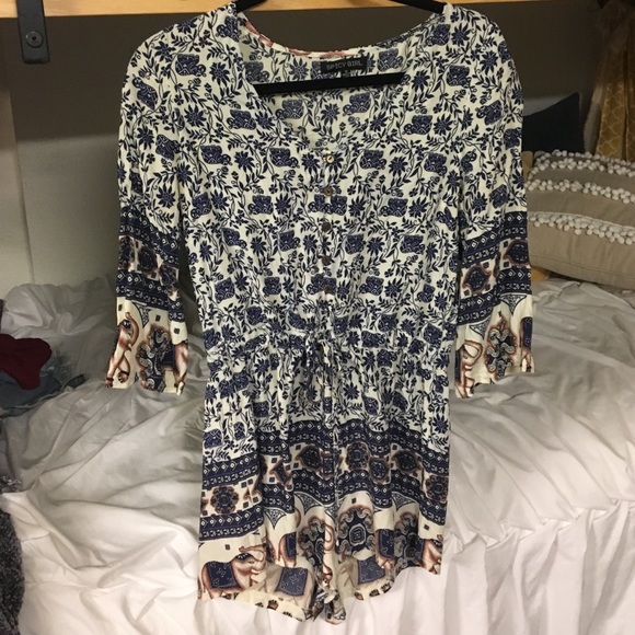 Floral Romper