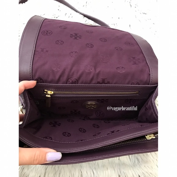 NWT Tory Burch Natalie Suede and Leather Crossbody - Picture 4 of 4