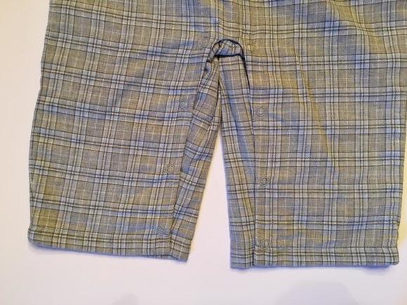 NWT Janie & Jack flannel overalls - Picture 2 of 4