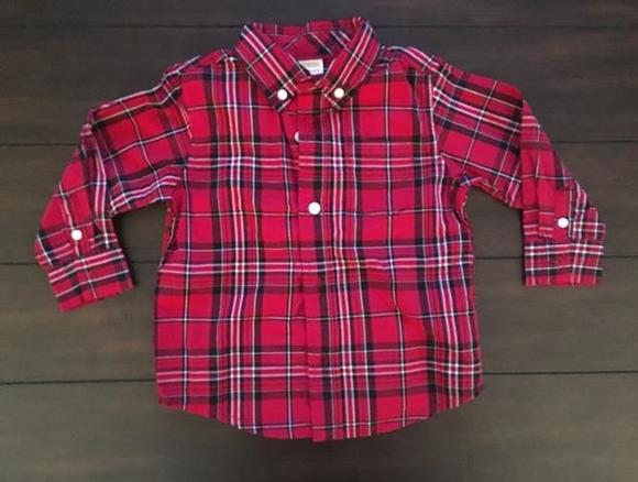 Gymboree plaid button up - Picture 1 of 1