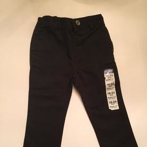 NWT The Children's Place black skinny fit pants