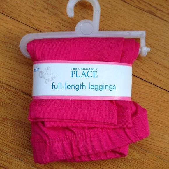 NWT pink Children's Place leggings
