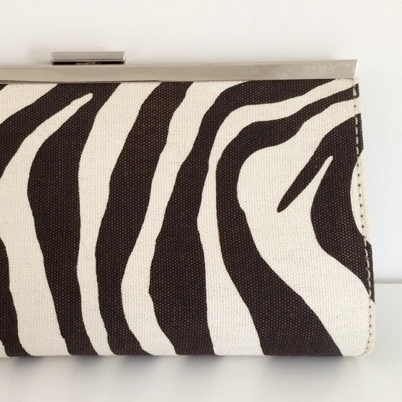 Banana Republic Zebra Clutch