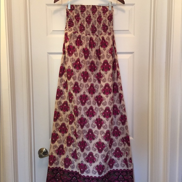 Strapless Long Dress