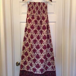 Strapless Long Dress