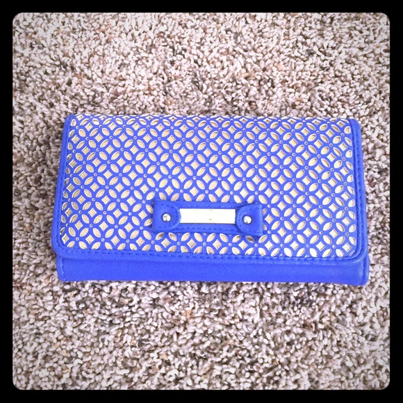 Blue and Gold Wallet.
