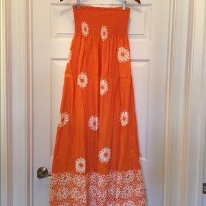 Strapless Long Dress