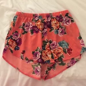 Floral shorts