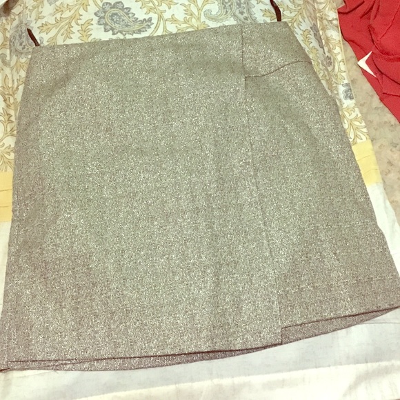 Small Gold skirt from Forever 21
