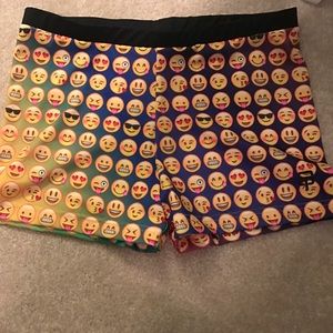 Emoji Spandex Shorts!