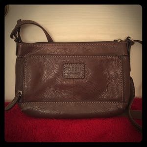 Leather crossbody