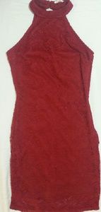 Red Wine Night Owl Dress