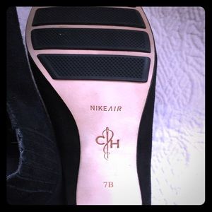 Amazing Cole Haan, Nike air Talia suede booties.