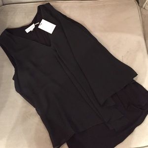 Flowy Multi-Layered Calvin Klein Top