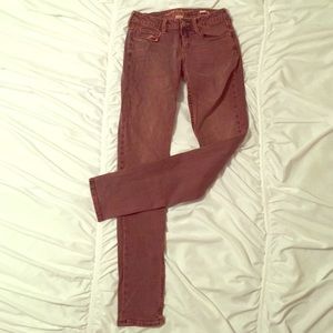 Unique Rust-Black Arizona Jeans