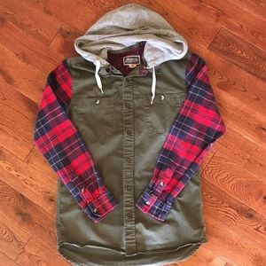 Modern Amusement Long Sleeved Button Down