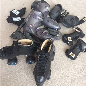 Jr Riddell rollerskates brand-new, rollerblades!