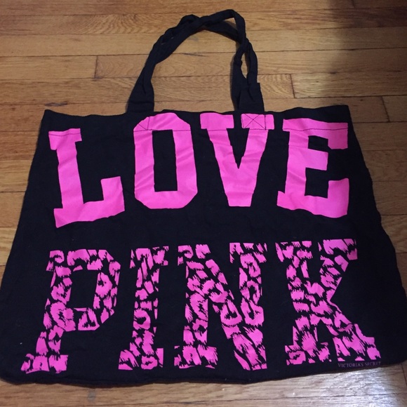 ‼️Final Sale‼️Pink Victoria's Secret tote bag