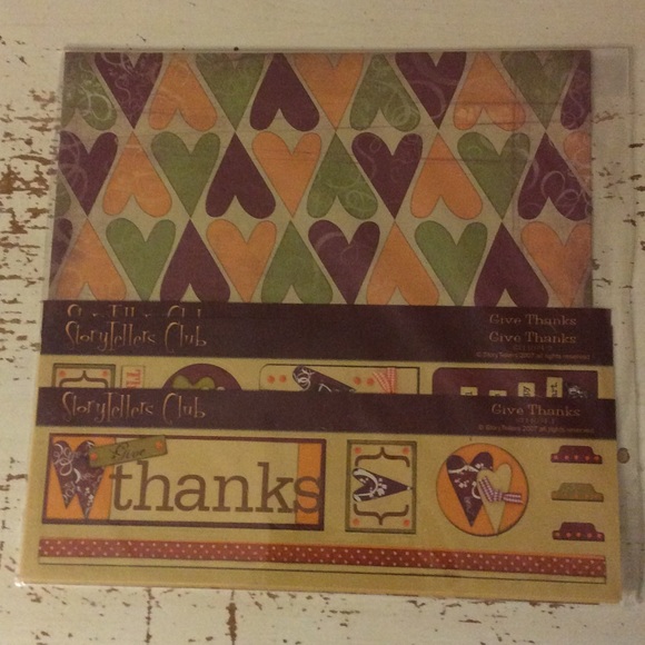 Scrapbooking Kit Give Thanks - Picture 1 of 4