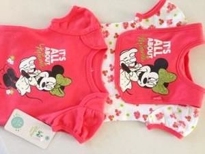 NWT Disney Baby onesies and bib