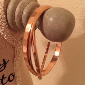 David Smallcombe Rose Gold Cuff Bracelets