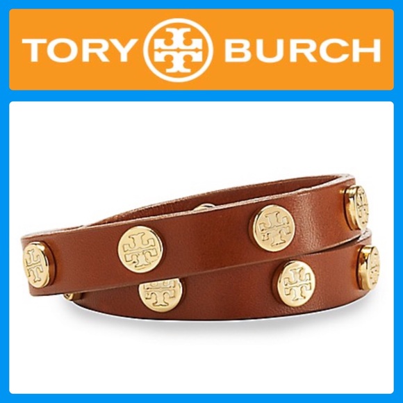 Tory Burch Jewelry - Auth. Tory Burch Double wrap bracelet