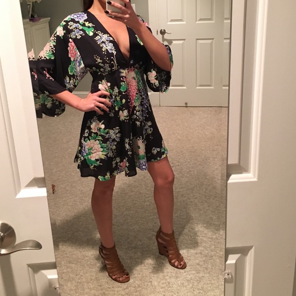 Cotton candy floral dress💕