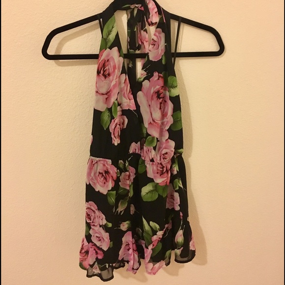 FOREVER 21 floral romper - Picture 2 of 5