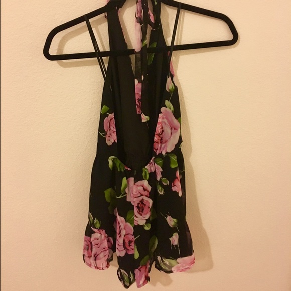 FOREVER 21 floral romper - Picture 3 of 5