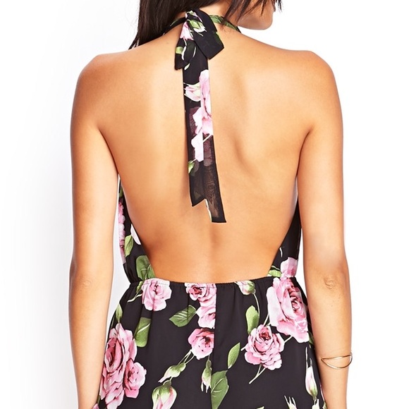 FOREVER 21 floral romper - Picture 5 of 5