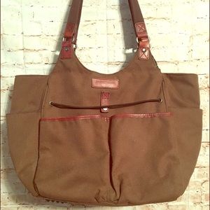 Ellington Brown Canvas Bag