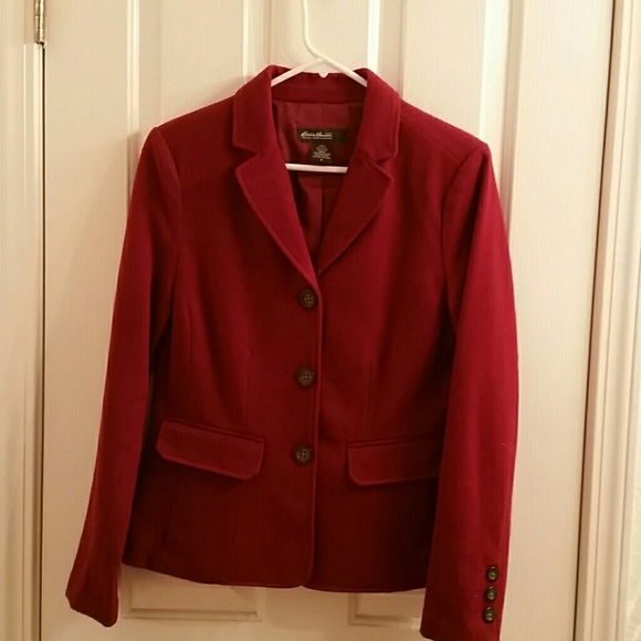 Beautiful Eddie Bauer wool blazer NWOT