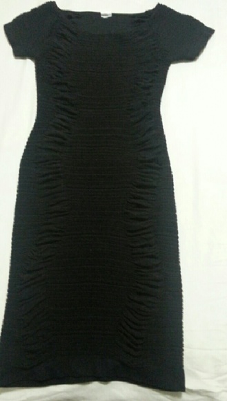 Little Black Back Out Casual Dress - Picture 1 of 2