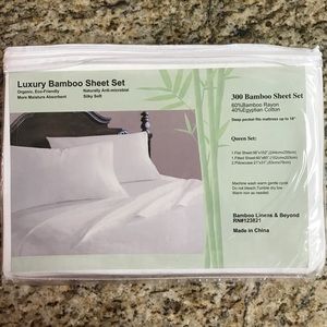 Luxury Bamboo Queen size sheet set