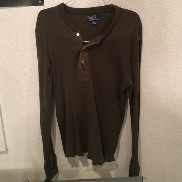 Olive green Henley