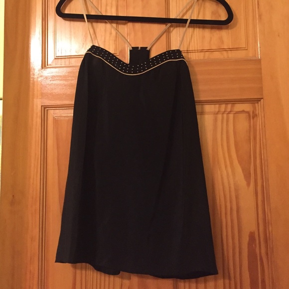 Cute silk tank top