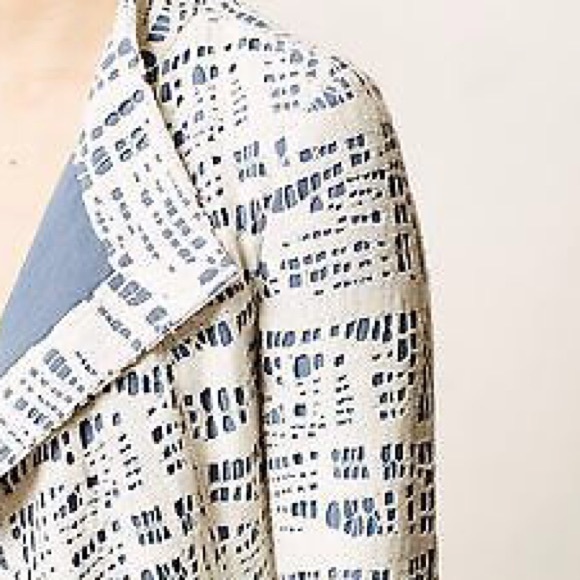 Anthropologie Addison Story Rinsed Indigo Jacket - Picture 3 of 4