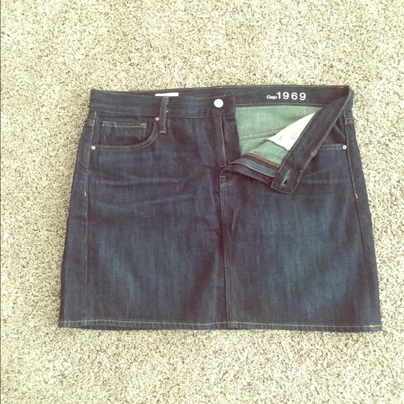 Gap Mini Jean Skirt