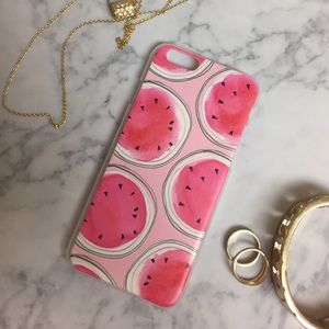 Watermelon print iPhone 6 6s case cover. New!