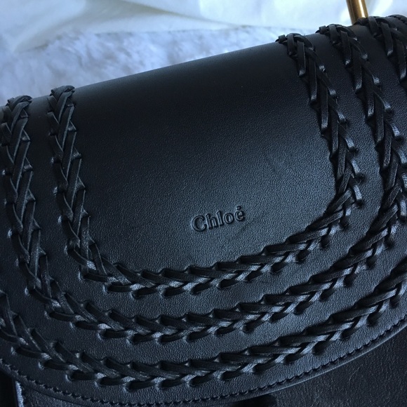 NWOT Chloé Hudson Braided Small Crossbody Bag - Picture 3 of 4