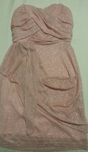Baby Pink Glitter Dress