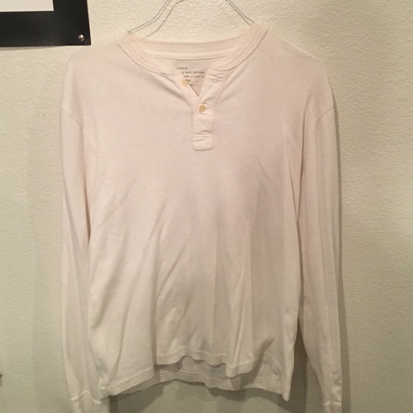 Utility knit cotton Henley
