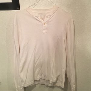 Utility knit cotton Henley