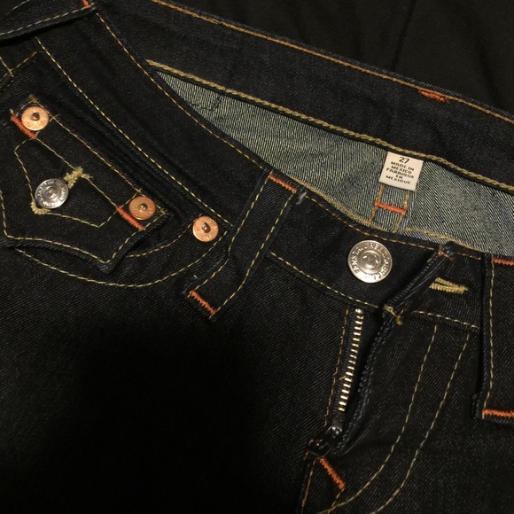 Dark blue true religion jeans!!