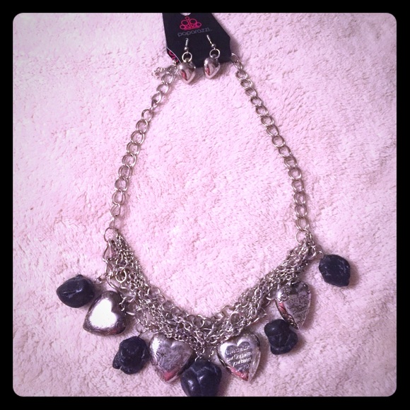 Earring and necklace