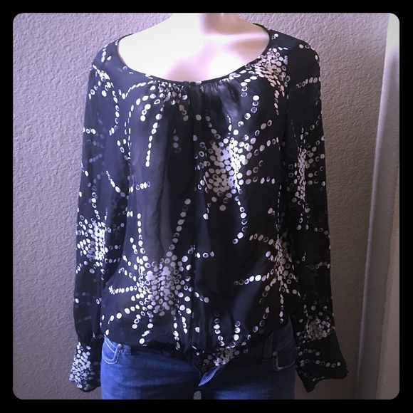 The Limited Sheer Blouse - Size Large