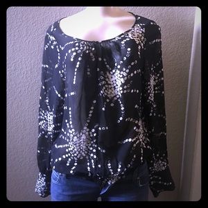 The Limited Sheer Blouse - Size Large