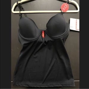 NWT NEVER WORN Shaping Cami with plunge neckline